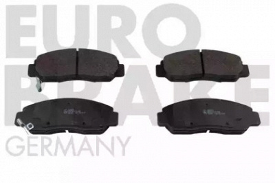 EUROBRAKE 5502222637 -  Комплект тормозных колодок, дисковый тормоз