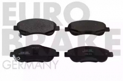 EUROBRAKE 5502222640 -  Комплект тормозных колодок, дисковый тормоз