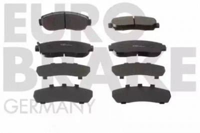 EUROBRAKE 5502222645 -  Комплект тормозных колодок, дисковый тормоз