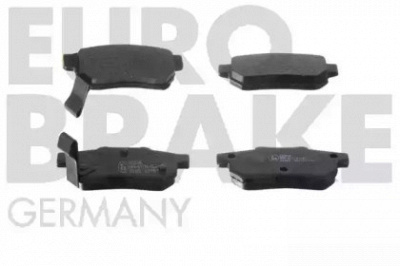 EUROBRAKE 5502222646 -  Комплект тормозных колодок, дисковый тормоз