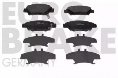EUROBRAKE 5502222648 -  Комплект тормозных колодок, дисковый тормоз