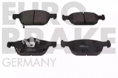 EUROBRAKE 5502222649 -  Комплект тормозных колодок, дисковый тормоз