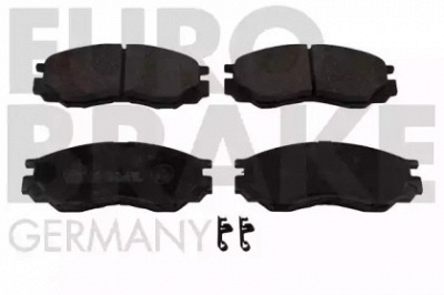 EUROBRAKE 5502223023 -  Комплект тормозных колодок, дисковый тормоз