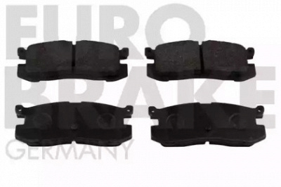 EUROBRAKE 5502223218 -  Комплект тормозных колодок, дисковый тормоз