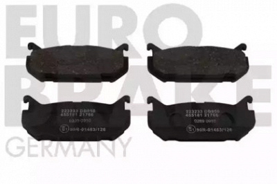 EUROBRAKE 5502223233 -  Комплект тормозных колодок, дисковый тормоз