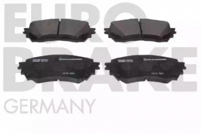 EUROBRAKE 5502223260 -  Комплект тормозных колодок, дисковый тормоз