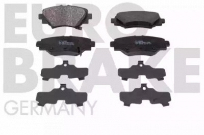 EUROBRAKE 5502223262 -  Комплект тормозных колодок, дисковый тормоз
