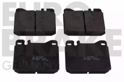 EUROBRAKE 5502223303 -  Комплект тормозных колодок, дисковый тормоз