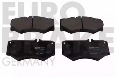 EUROBRAKE 5502223307 -  Комплект тормозных колодок, дисковый тормоз