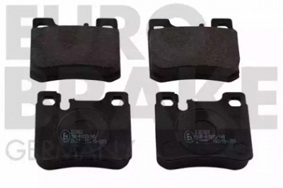 EUROBRAKE 5502223322 -  Комплект тормозных колодок, дисковый тормоз