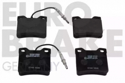 EUROBRAKE 5502223326 -  Комплект тормозных колодок, дисковый тормоз