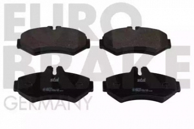 EUROBRAKE 5502223338 -  Комплект тормозных колодок, дисковый тормоз