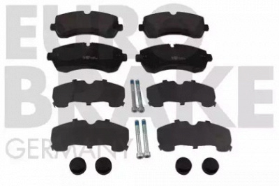 EUROBRAKE 5502223364 -  Комплект тормозных колодок, дисковый тормоз