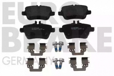 EUROBRAKE 5502223370 -  Комплект тормозных колодок, дисковый тормоз