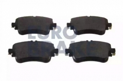 EUROBRAKE 5502223372 -  Комплект тормозных колодок, дисковый тормоз