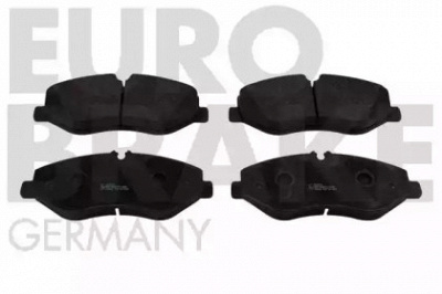 EUROBRAKE 5502223376 -  Комплект тормозных колодок, дисковый тормоз