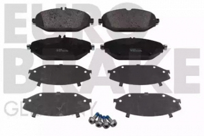 EUROBRAKE 5502223380 -  Комплект тормозных колодок, дисковый тормоз