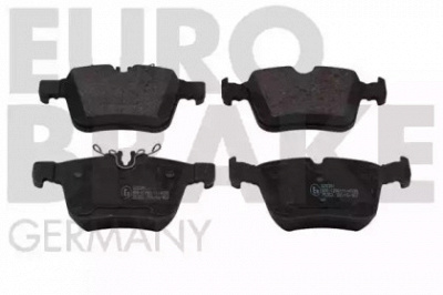 EUROBRAKE 5502223381 -  Комплект тормозных колодок, дисковый тормоз