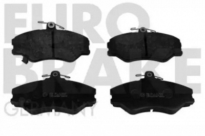 EUROBRAKE 5502223404 -  Комплект тормозных колодок, дисковый тормоз