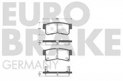 EUROBRAKE 5502223422 -