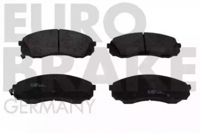 EUROBRAKE 5502223433 -  Комплект тормозных колодок, дисковый тормоз