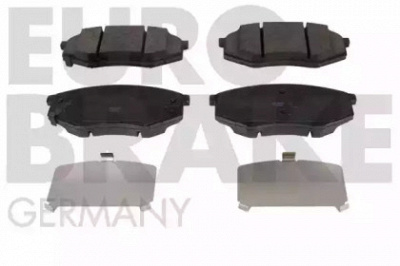 EUROBRAKE 5502223437 -  Комплект тормозных колодок, дисковый тормоз