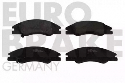 EUROBRAKE 5502223517 -  Комплект тормозных колодок, дисковый тормоз
