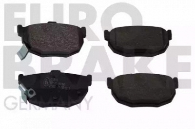 EUROBRAKE 5502223518 -  Комплект тормозных колодок, дисковый тормоз