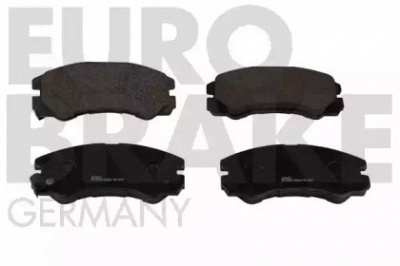 EUROBRAKE 5502223621 -  Комплект тормозных колодок, дисковый тормоз