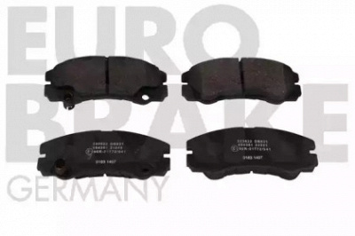 EUROBRAKE 5502223622 -  Комплект тормозных колодок, дисковый тормоз