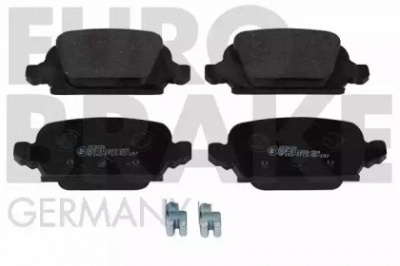 EUROBRAKE 5502223630 -  Комплект тормозных колодок, дисковый тормоз
