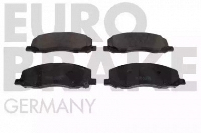 EUROBRAKE 5502223642 -  Комплект тормозных колодок, дисковый тормоз
