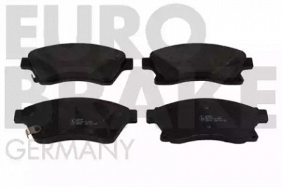 EUROBRAKE 5502223644 -  Комплект тормозных колодок, дисковый тормоз