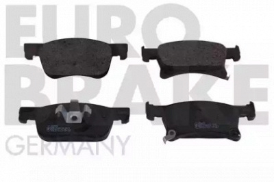 EUROBRAKE 5502223652 -  Комплект тормозных колодок, дисковый тормоз