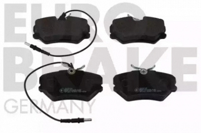 EUROBRAKE 5502223715 -  Комплект тормозных колодок, дисковый тормоз