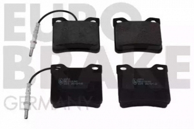 EUROBRAKE 5502223719 -  Комплект тормозных колодок, дисковый тормоз