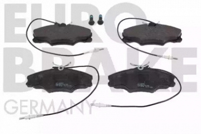 EUROBRAKE 5502223729 -  Комплект тормозных колодок, дисковый тормоз