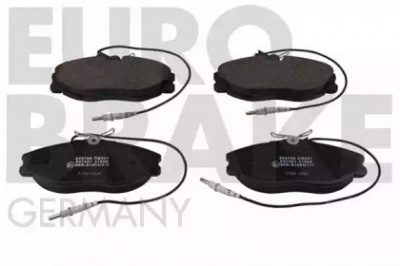 EUROBRAKE 5502223730 -  Комплект тормозных колодок, дисковый тормоз