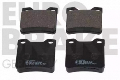 EUROBRAKE 5502223731 -  Комплект тормозных колодок, дисковый тормоз