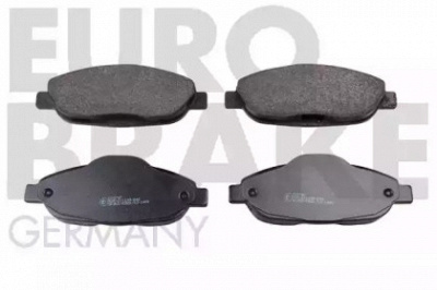 EUROBRAKE 5502223747 -  Комплект тормозных колодок, дисковый тормоз
