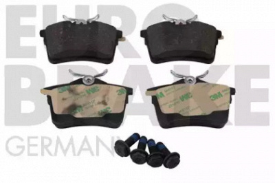 EUROBRAKE 5502223748 -  Комплект тормозных колодок, дисковый тормоз