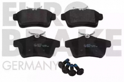 EUROBRAKE 5502223749 -  Комплект тормозных колодок, дисковый тормоз