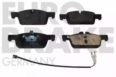 EUROBRAKE 5502223751 -  Комплект тормозных колодок, дисковый тормоз