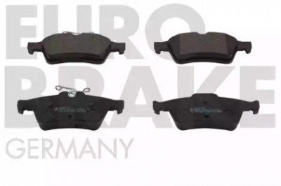 EUROBRAKE 5502223753 -  Комплект тормозных колодок, дисковый тормоз