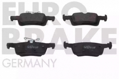 EUROBRAKE 5502223755 -  Комплект тормозных колодок, дисковый тормоз