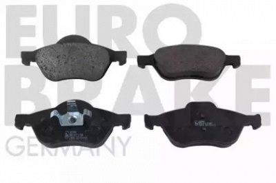 EUROBRAKE 5502223948 -  Комплект тормозных колодок, дисковый тормоз