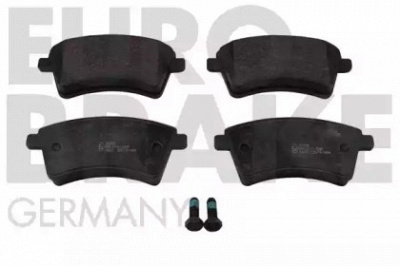 EUROBRAKE 5502223959 -  Комплект тормозных колодок, дисковый тормоз