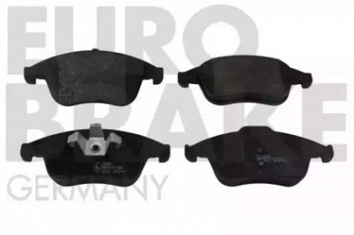 EUROBRAKE 5502223961 -  Комплект тормозных колодок, дисковый тормоз