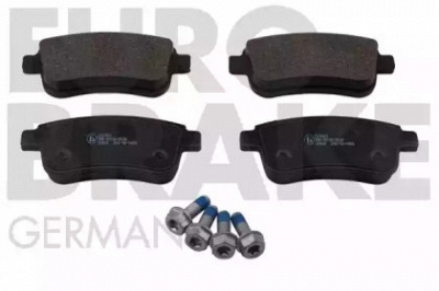 EUROBRAKE 5502223963 -  Комплект тормозных колодок, дисковый тормоз