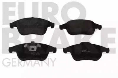 EUROBRAKE 5502223964 -  Комплект тормозных колодок, дисковый тормоз